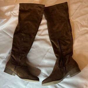 Worthington Dark Brown Over-the-Knee Boots
